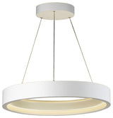 ET2 E35004 iCorona 29" LED Color Changing Pendant - Matte White
