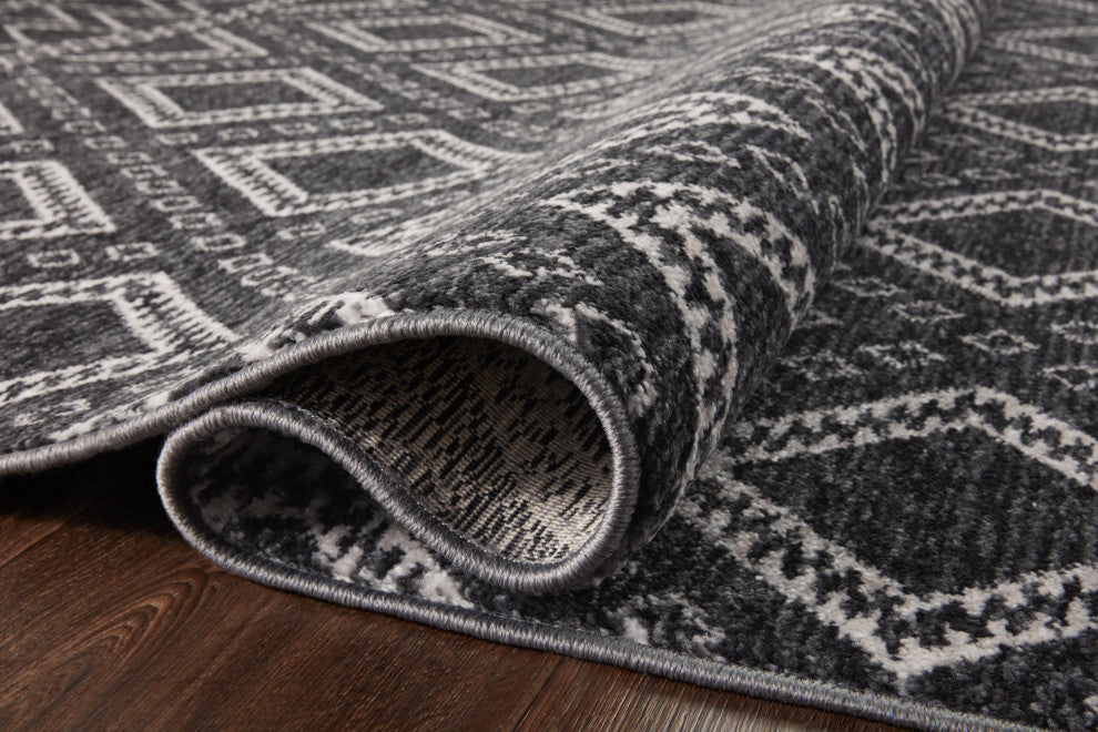 Loloi II Vance Charcoal / Dove 2'-3" X 3'-10" Area Rug