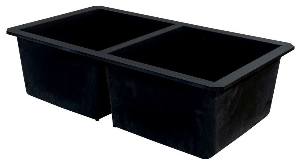 Transolid Radius Granite 31-in Undermount Kitchen Sink