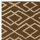 Classic Home Soumak Aura Chocolate/Bleach Rug, 8'x10'
