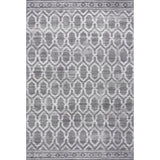 Nuloom Fae Geometric Machine Washable Indoor/Outdoor Area Rug, Grey 5'x8'