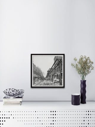 "Old Road" Framed Painting Print, 18x18