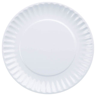 DII White Melamine Picnic Plate (Set of 12)