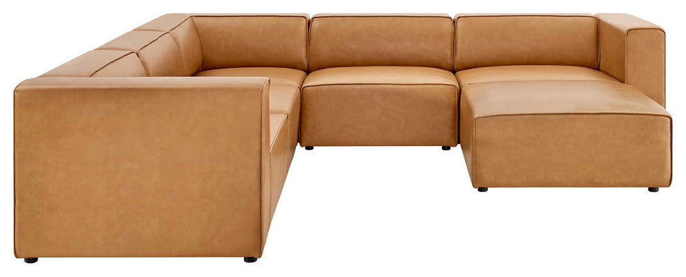 Mingle Vegan Leather 7-Piece Furniture Set