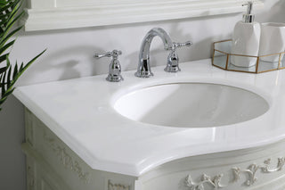 Bathroom Vanity, Antique White, 72", Double Sink