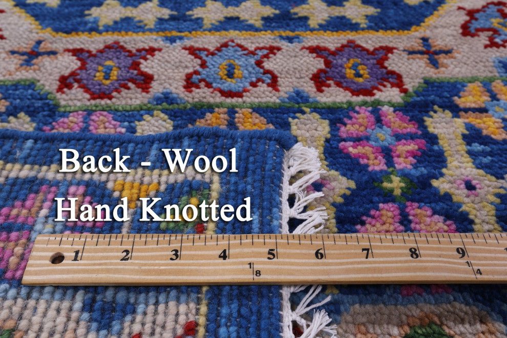 Handmade Mamluk Wool Rug 8' 2" X 10' 5" - Q15394
