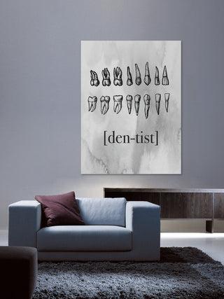 "Dentist" Painting Print on Wrapped Canvas
