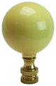 Buttercup Ceramic Ball Lamp Finial 2.25"h