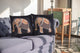 20 Orange Elephant Indoor Outdoor Throw Pillow