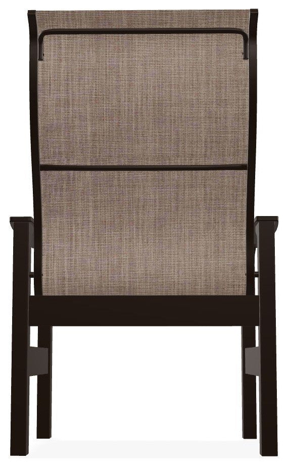 Leeward Sling Outdoor Armchair, Augustine Fennel/Kona