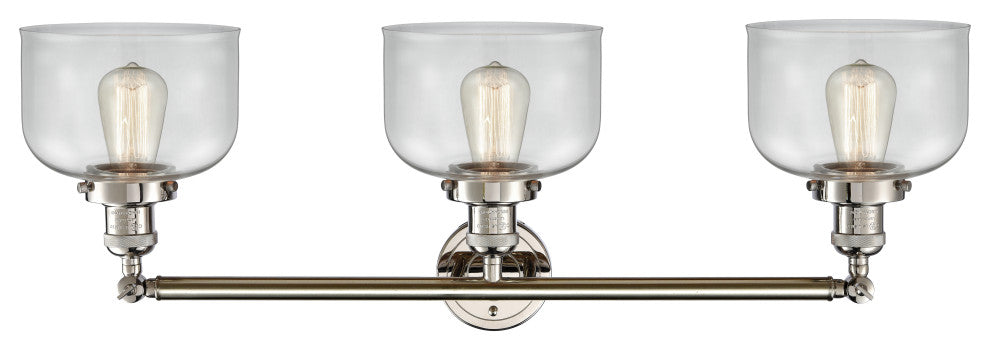 Innovations Lighting 205-Pn-S-G72 3 Light Bathroom Fixture