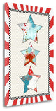 "3 Stars" By Sarah Ogren, Giclee Print on Gallery Wrap Canvas, Ready to Hang