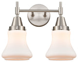 INNOVATIONS LIGHTING 447-2W-SN-G191-LED Caden 2 Light 17 inch Bath Vanity Light