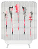 Deny Designs Iveta Abolina Coral Feathers Shower Curtain
