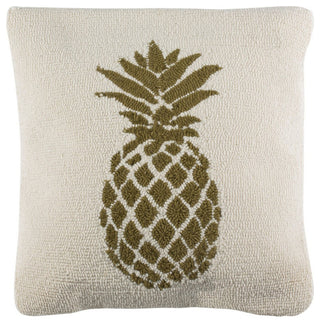 Safavieh Pure Pineapple Pillow, Gold/White