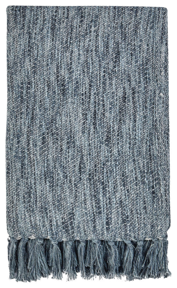 Sharma 50"x70" Throw Blanket by Kosas Home , Blue