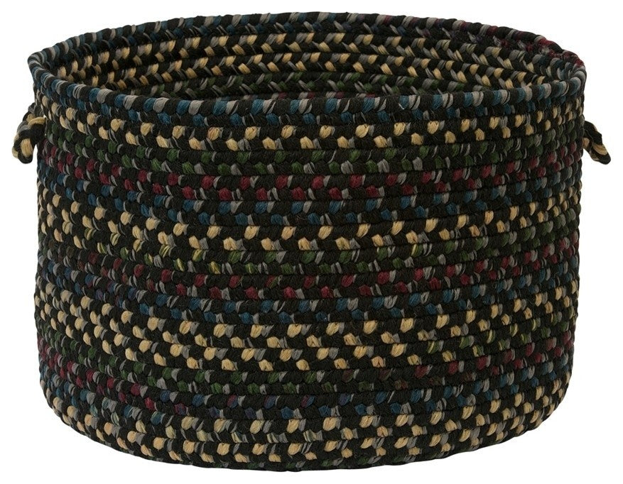 Colonial Mills Basket Midnight Carbon Round
