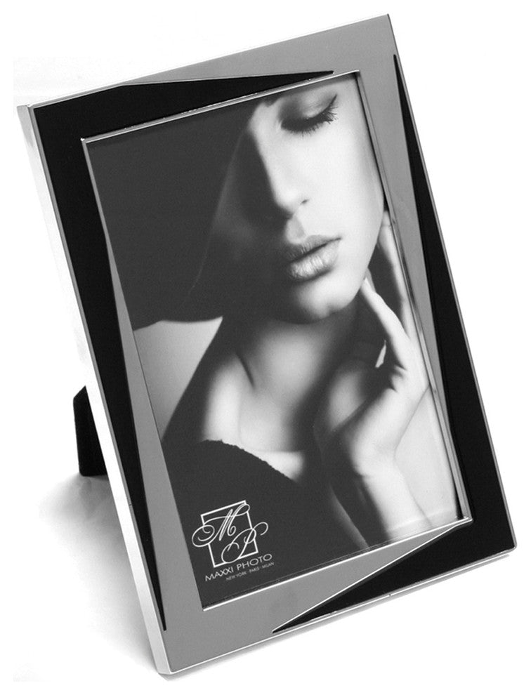 Encore Silver Plated and Black Frame, 5"x7"