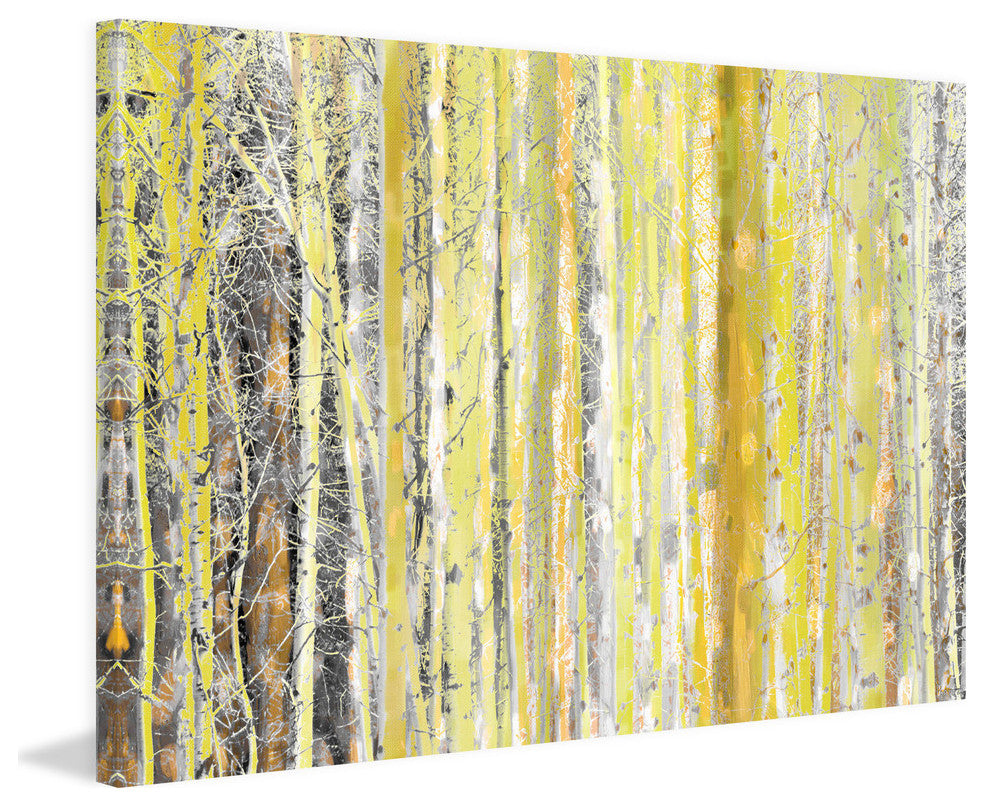 "Aspen Forest" Fine Art Canvas Print, 36"x24"