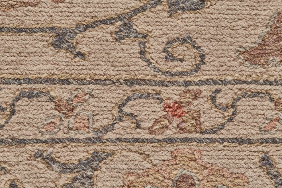 Weave & Wander Sulli Rug, Light Gray, 3'6"x5'6"