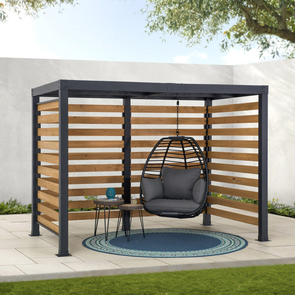 Sunjoy  10'x6' Lynngrove Small Space Pergola