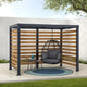 Sunjoy  10'x6' Lynngrove Small Space Pergola