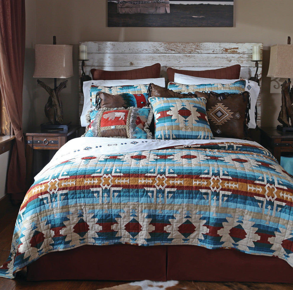 Southwest Harvest 5-Piece Quilt Bedding Set, Queen