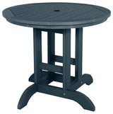 Round Dining Table, 36", Federal Blue