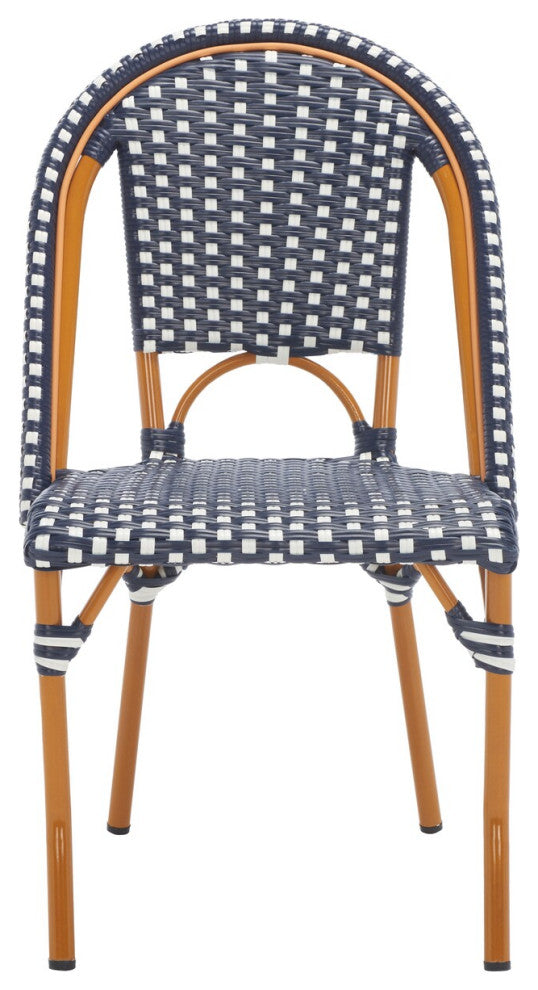 Safavieh California Side Chair, Navy / White