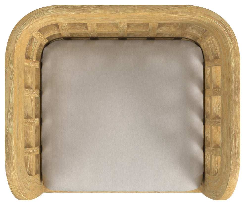 Monhegan Teak Outdoor Lounge Chair