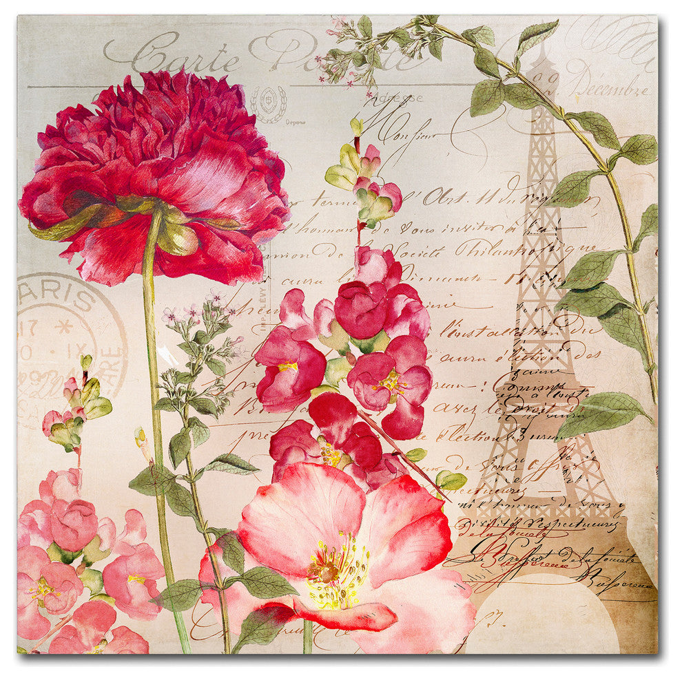 Color Bakery 'Always Paris II' Canvas Art, 14x14