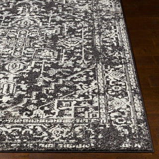 Harput HAP-1087 Traditional Black 7'10"x10'3" Area Rug