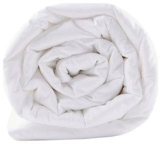 Sleep Philosophy Sateen Double Insertion Comforter, White, Twin