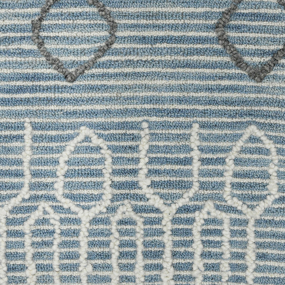 Berlin Lanmore Area Rug, Blue, 5' x 8', Geometric