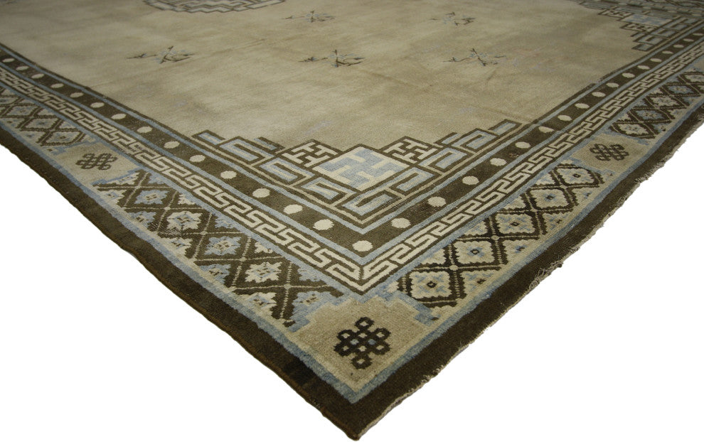 Antique Chinese Peking Rug, 07'04 X 11'08