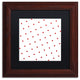 Color Bakery 'Group 05 B' Matted Framed Art, Wood Frame, Black Mat, 11x11