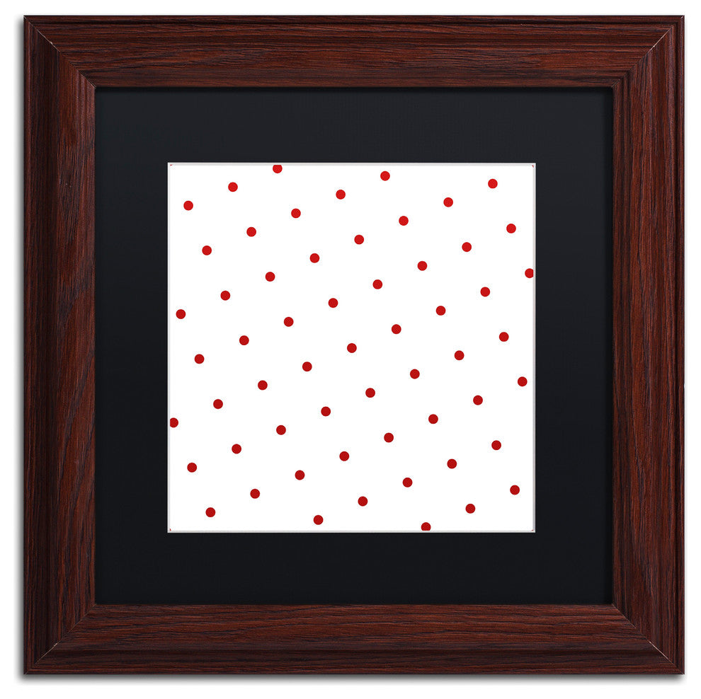Color Bakery 'Group 05 B' Matted Framed Art, Wood Frame, Black Mat, 11x11