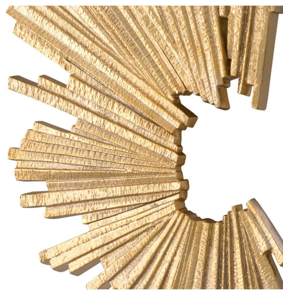 Gold Abstract Wall Deco Set of 2, Eichholtz Bryant