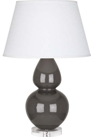 Double Gourd Table Lamp, Ash