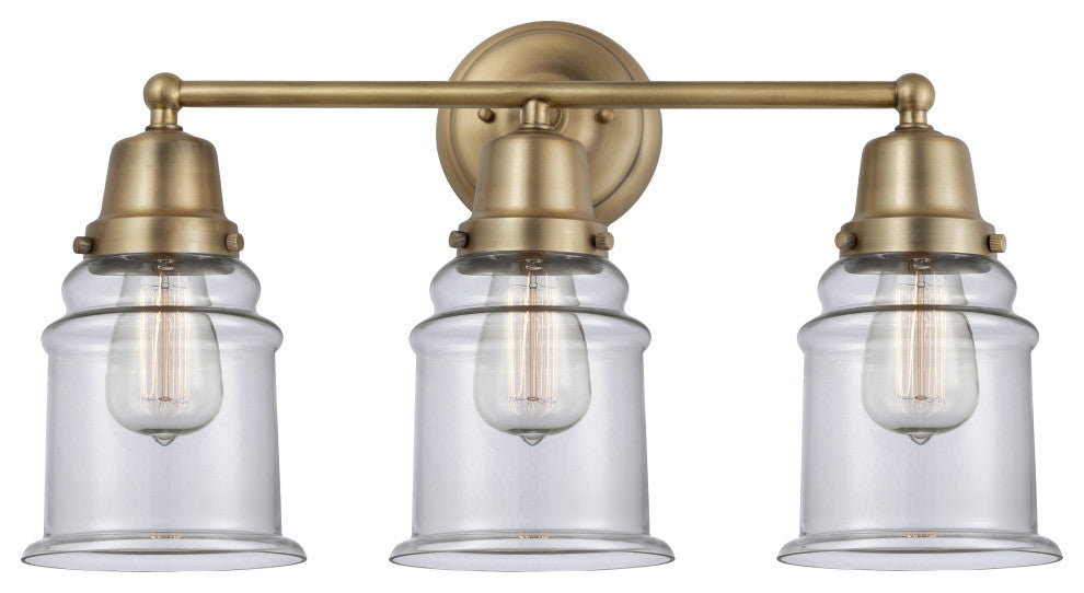 Innovations 623-3W-BB-G182 3 Light 22" Bath Vanity Light, Brushed Brass