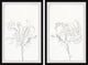 Radiant Flowers Diptych, Set of 2, 8x12 Panels