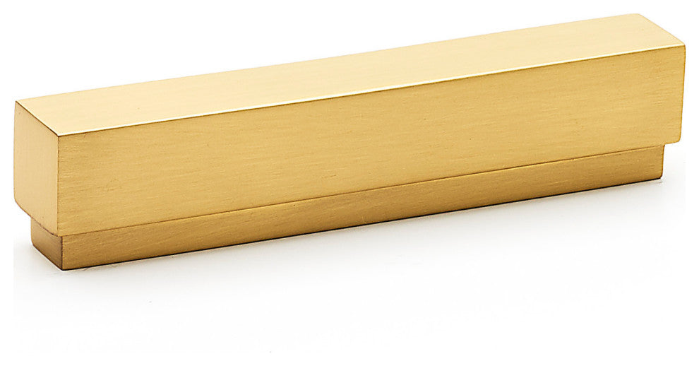 Alno A460-4 Simplicity 4" Center to Center Solid Brass Linear - Satin Brass
