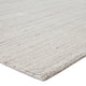 Jaipur Living Kelle Handmade Stripe Gray/ White Area Rug 10'X14'