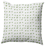 Dot Of Spots Decorative Throw Pillow, Fresh Green, 18"x18"