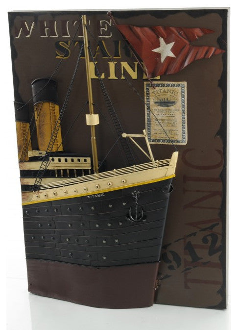 1912 RMS Titanic 3D Front Bow Painting