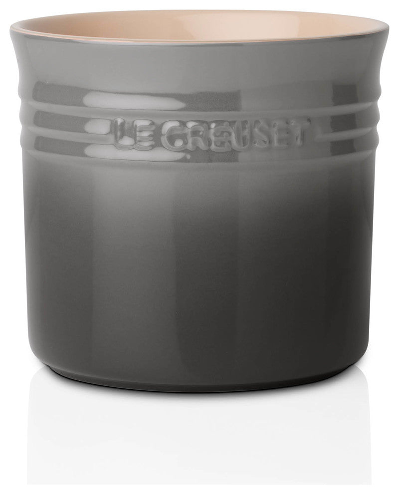 Le Creuset Stoneware Large Utensil Jar, Flint