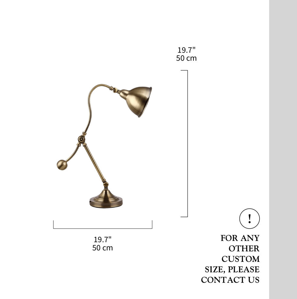 Laufenburg | Modern Polished Metal LED Reading Lamp