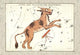 Constellation of Lynx- Gallery Wrapped Canvas Art 28" x 42"