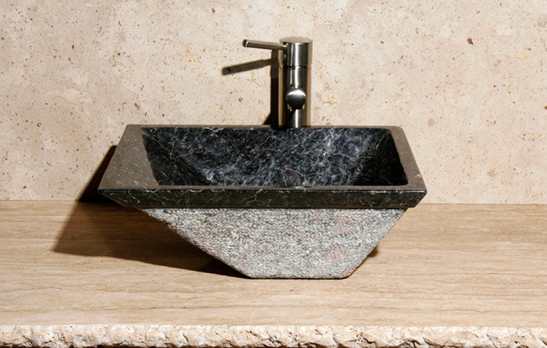 V-VGRTTPLHA Night Rose Polished Vessel Sink