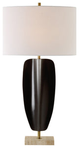 Uttermost Kure Black Table Lamp